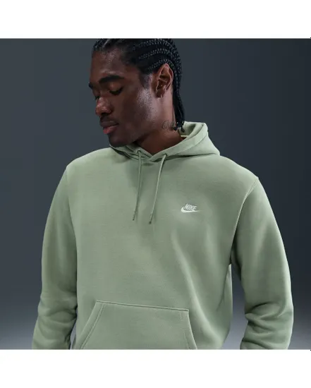 Sweat à capuche Homme M NK CLUB BB PO HOODIE Vert