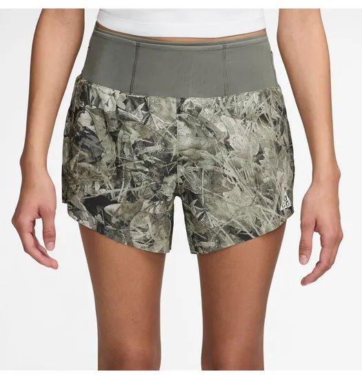 Short Femme W ACG TRAIL DF MRBF 4IN SH AOP Vert
