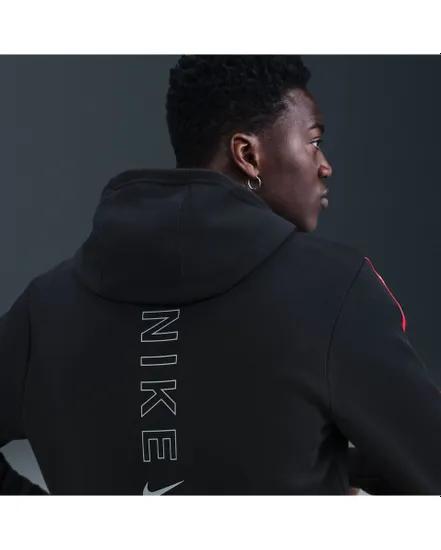 Sweat zip à capuche Homme M NSW CS HOODY FLC BB Noir