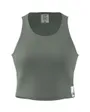 Debardeur Femme W LNG RIB TANK Vert