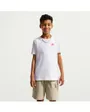 T-shirt Garçon K NSW TEE BREAD Blanc