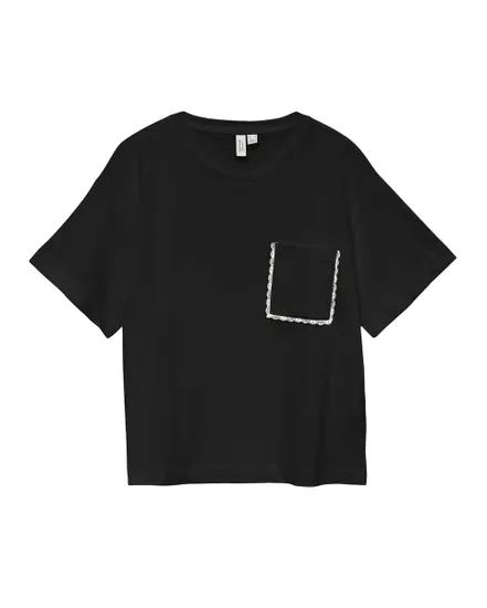 T-Shirt Femme Jumbo Dentelle