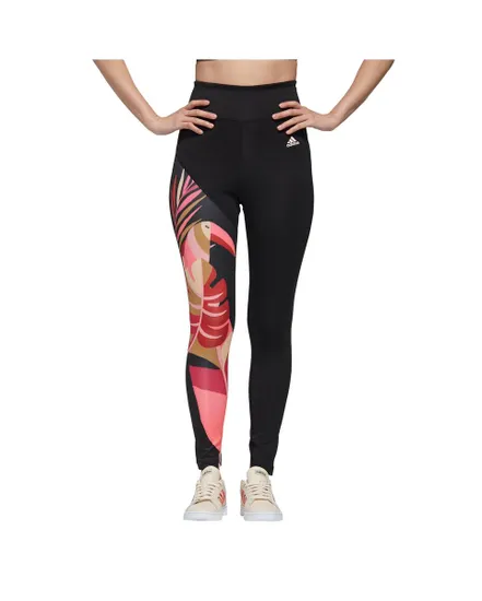 Collants de sport femme W FARM FB TIG Noir