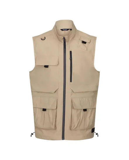 Veste sans manches Homme TRAVELPACKAWAYB/W Beige