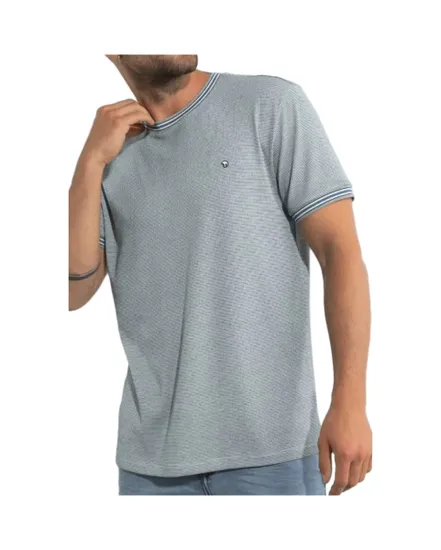 T-shirt col rond Homme THRUXTON Marine