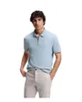 Polo Homme PASSERZIP Bleu Clair
