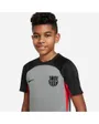 Maillot Enfant plus âgé FCB YNK DF STRK SS TOP KKS CL Gris Barcelone