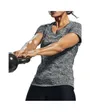 T-shirt de sport femme TECH SSV - TWIST Gris