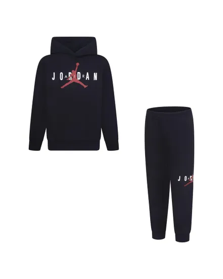 Survêtement Jeune enfant JDN SUSTAINBLE PO HOODIE SET Noir