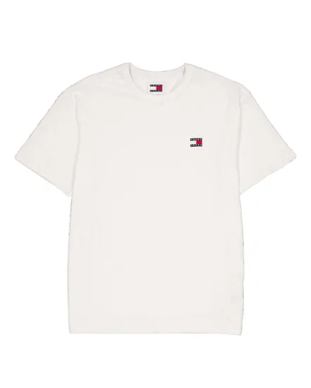 T-shirt col rond Homme REG BADGE TEE EX Écru