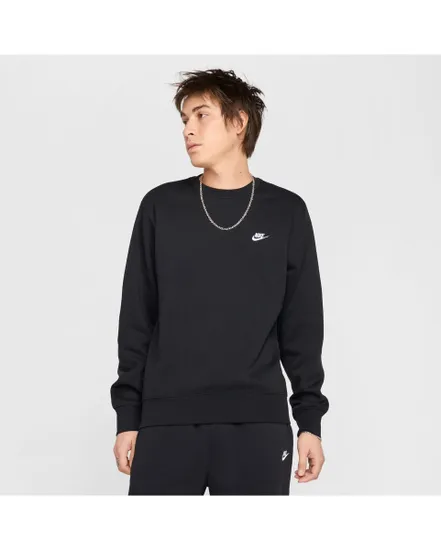Sweat Homme M NK CLUB BB CREW Noir