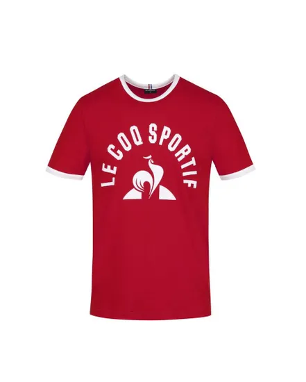 T-shirt manches courtes Homme ESS TEE SS N 3 M Rouge