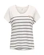 T-shirt manches courtes Femme ONLEMILY LIFE S/S HEART TOP CS JRS