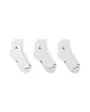 Lot de 3 paires de chaussettes U J ED CUSH POLY ANKLE 3PR 144 Blanc