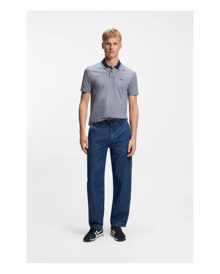 Polo Homme PEOXFORDNEW Bleu Clair