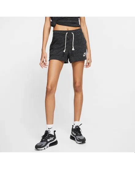 Short femme W NSW GYM VNTG JSY MR SHORT Noir