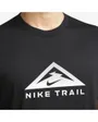 T-shirt manches courtes Homme U NK DF TEE DB TRAIL Noir