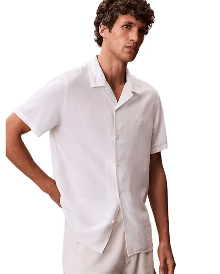 Chemise Homme SS CMP CLR SLD LINEN