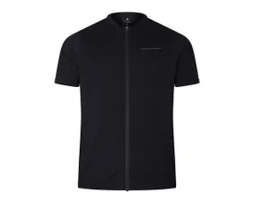 Maillot manches courtes Homme LOOP ZIPPED Noir