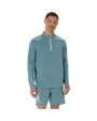 Haut d'entrainement Homme ICON LS 1/2 ZIP TOP Vert