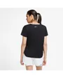 T-Shirt de Running femme W NK SWOOSH RUN TOP SS Noir