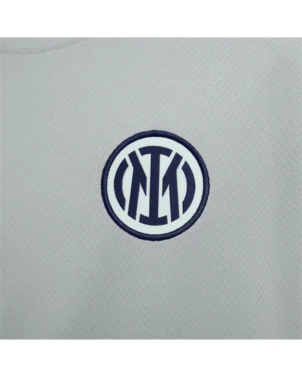 Maillot de football Enfant plus âgé INTER Y NK DF STRK SS TOP K Gris