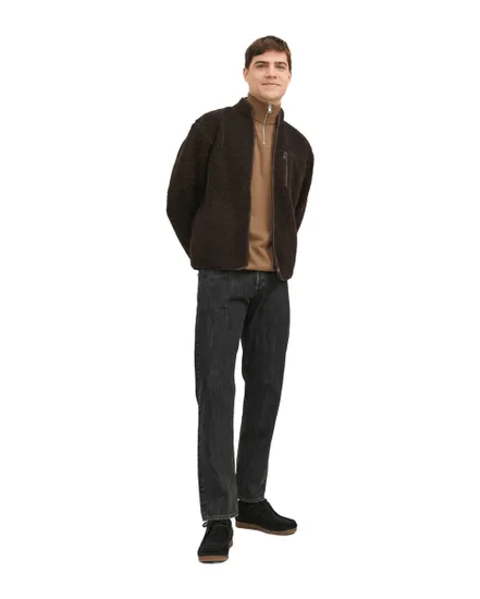 Pull Tricoté Homme JJEEMIL KNIT HALF ZIP NOOS