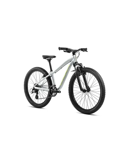 VTT Enfant MX 24 XC Argent/Citron vert