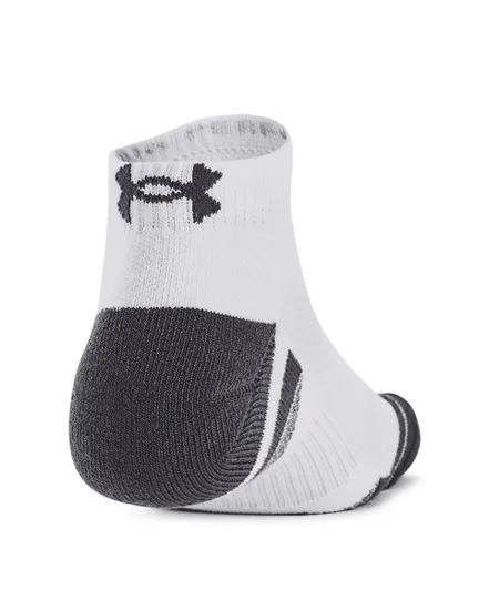 Socquettes Unisexe UA PERFORMANCE TECH 3PK LOW Blanc