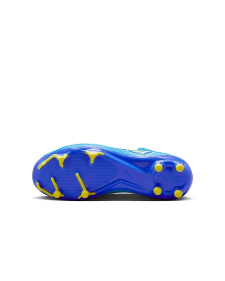 Crampons de football Enfant JR ZOOM VAPOR 15 ACAD KM FG/MG Bleu