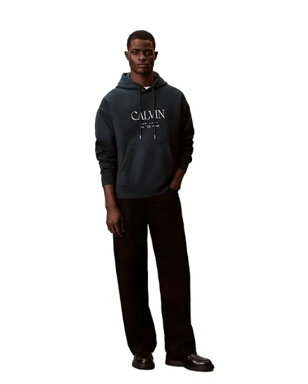 Sweat à capuche Homme LS Premium Fleece Calvin Graphic
