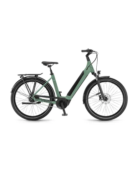 Vélo électrique urbain Unisexe SINUS N5 LOW Vert Defender