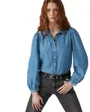 Chemise Western Femme Journey Bright Mid Stone