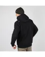 SWEAT CAPUCHE DOUBLE SHERPA Homme Noir