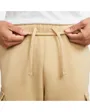 Pantalon de survetement Homme M NSW REPEAT SW FLC CARGO PANT Beige