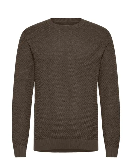 Pull Tricoté Homme Jprblubarkley Col Rond