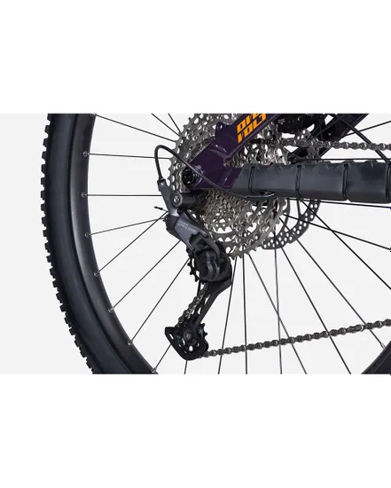 VTT électrique semi rigide Femme OVERVOLT HT 9.7 MIX Violet