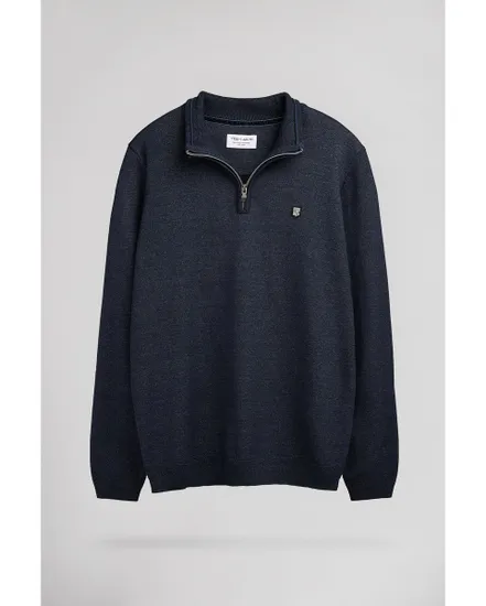 Pull zip Homme P-MARTY 2 Bleu