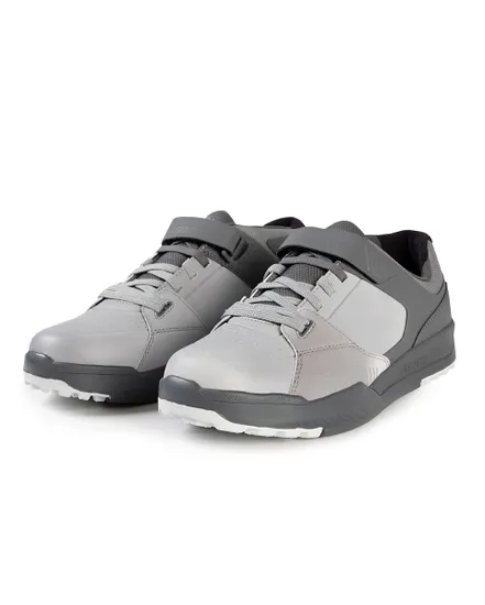 Chaussures VTT Homme MT500 BURNER PEDALES AUTOMATIQUES Gris