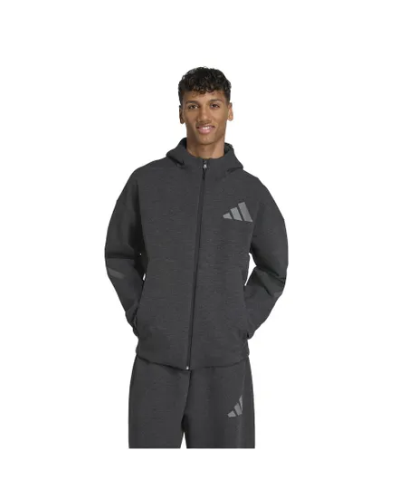 Sweat zip à capuche Homme M Z.N.E. PR FZ Noir
