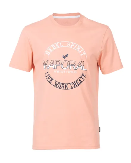 T-shirt manches courtes Homme TEE SHIRT LOGO PIGMENT PRINT Orange