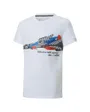 T-shirt manches courtes Enfant JR BMW MMS KDCR GF TEE Blanc