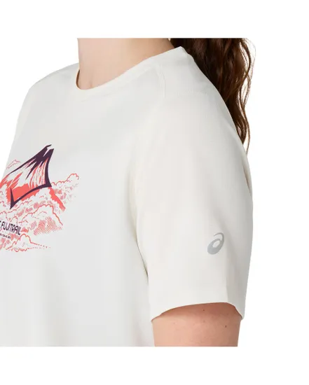 T-shirt Femme FUJITRAIL LOGO SS TOP Beige