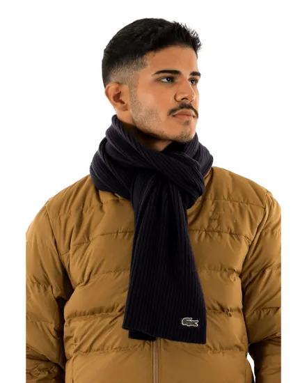 Écharpe Unisexe Maille Côtelée Lacoste