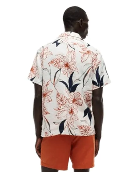 Chemise Homme Linen Resort Prt Ss
