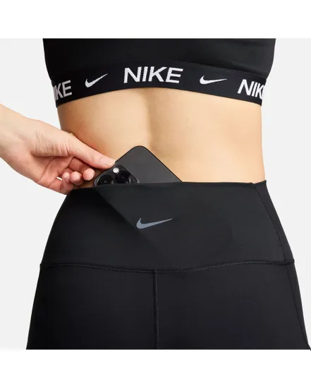 Legging Femme W NK DF ONE HR 7/8 PKT TGHT Noir