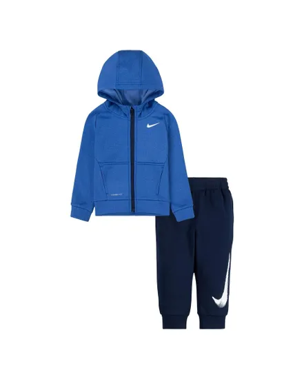 Ensemble de survetement Enfant B NK DF TH FLC ADP FZ SET Bleu