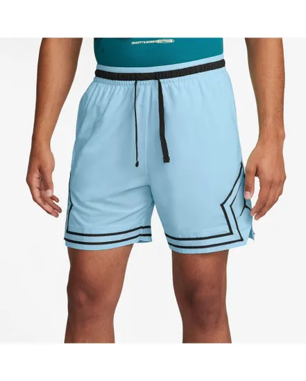 Short de basketball Homme M J DF SPRT WVN DMND Bleu