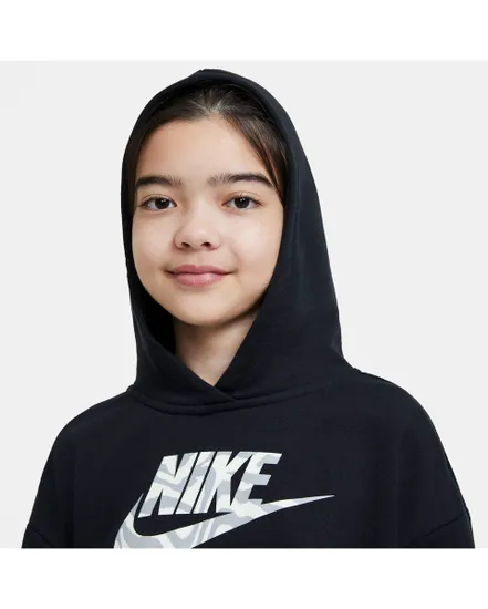 Sweatshirt Enfant plus âgé G NSW CROP HOODIE FILL Noir