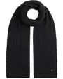 Écharpe Homme TH FLAG PIMA COTTON Gris Charbon